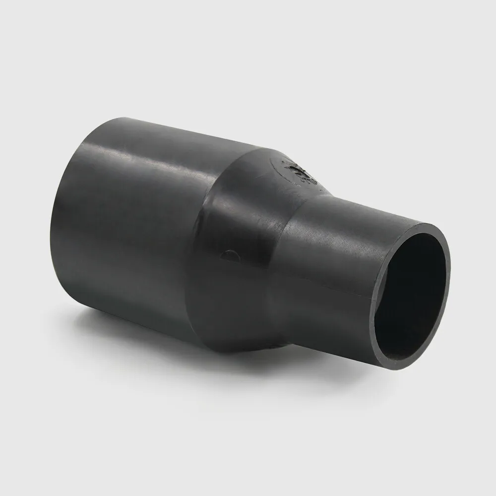 Profec Réduction concentrique PE100 140 mm x 125 mm soudage SDR11 10bar 16bar noir DVGW