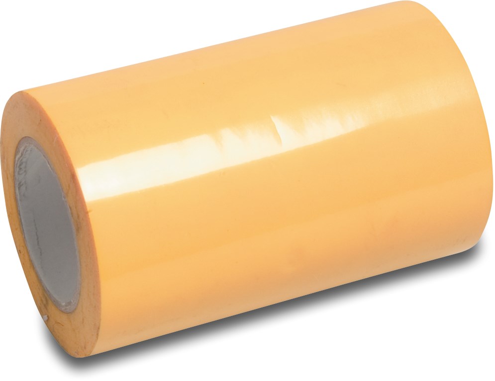 Isolatietape PVC UV-gestabiliseerd geel 10m 100 mm