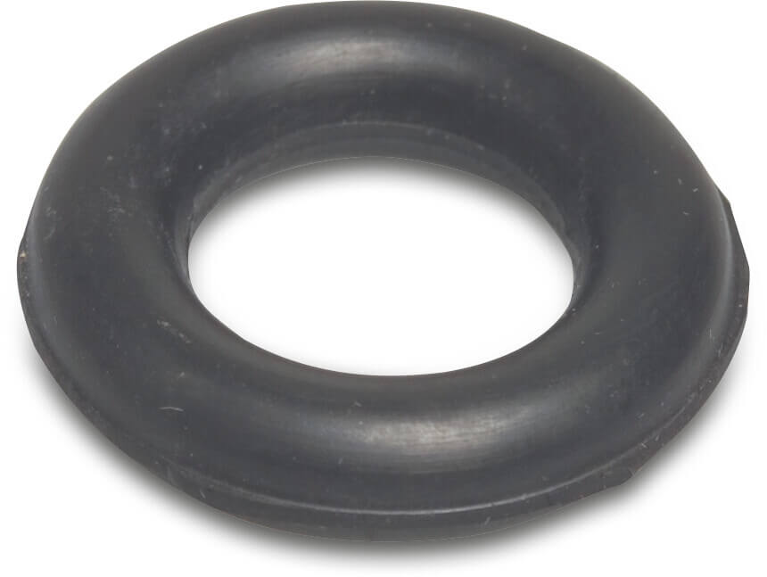 O-Ring zur Montage von PE-Rohr 37x3 mm Gummi 44 mm x 24 mm Schwarz