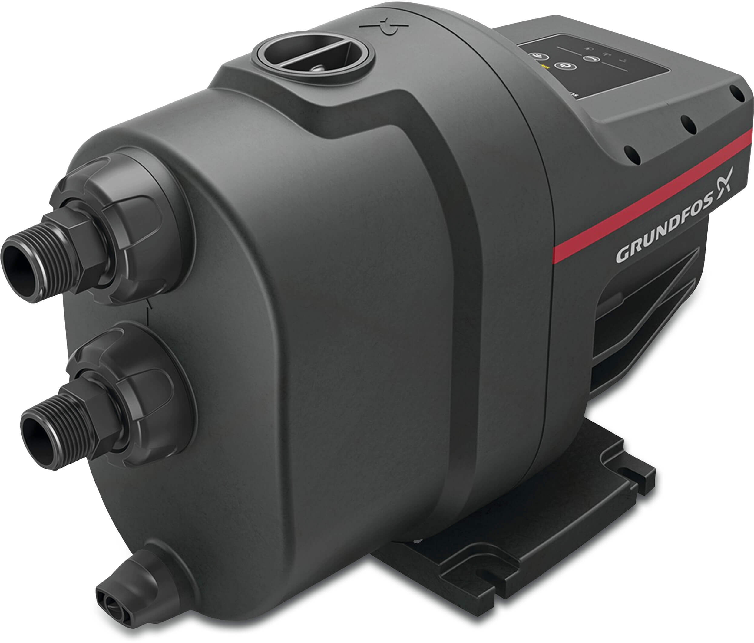 Grundfos Fixed speed home booster plastic 1" male thread 5.38A 230VAC type Scala1 5-55