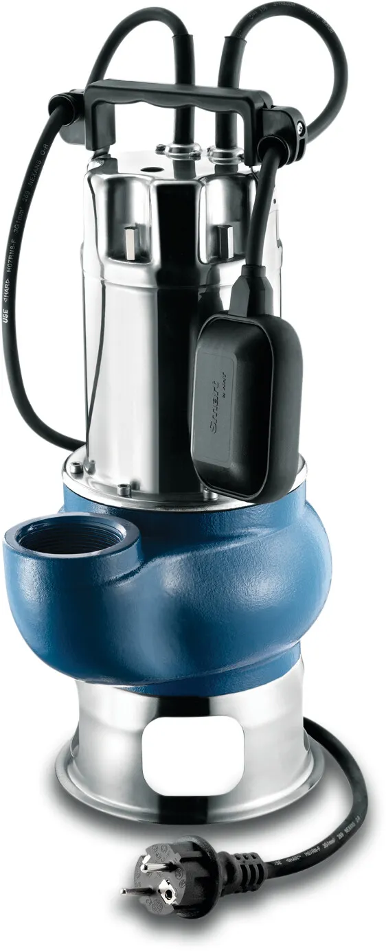 Foras Dompelpomp gietijzer 1 1/2" 6,2A 230VAC RVS type DC100