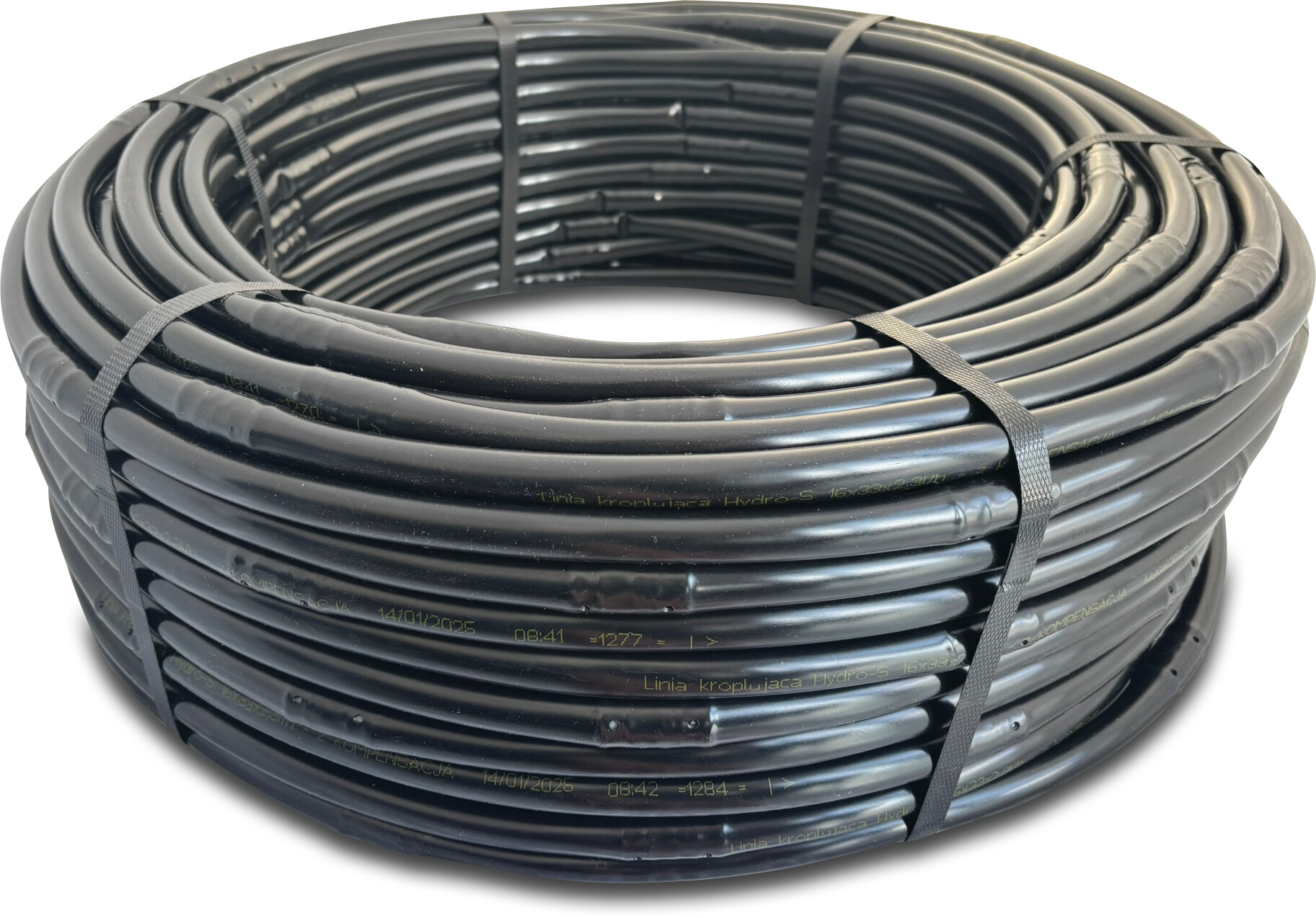 Drip irrigation hose PE 16 mm 2.3ltr/h 33cm black 100m type PC