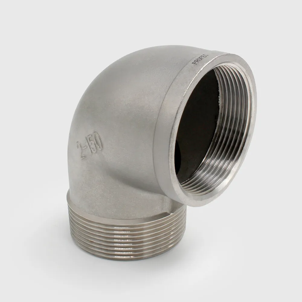 Profec Nr. 92 Elbow 90° stainless steel 316 1 1/2" female thread x male thread 16bar