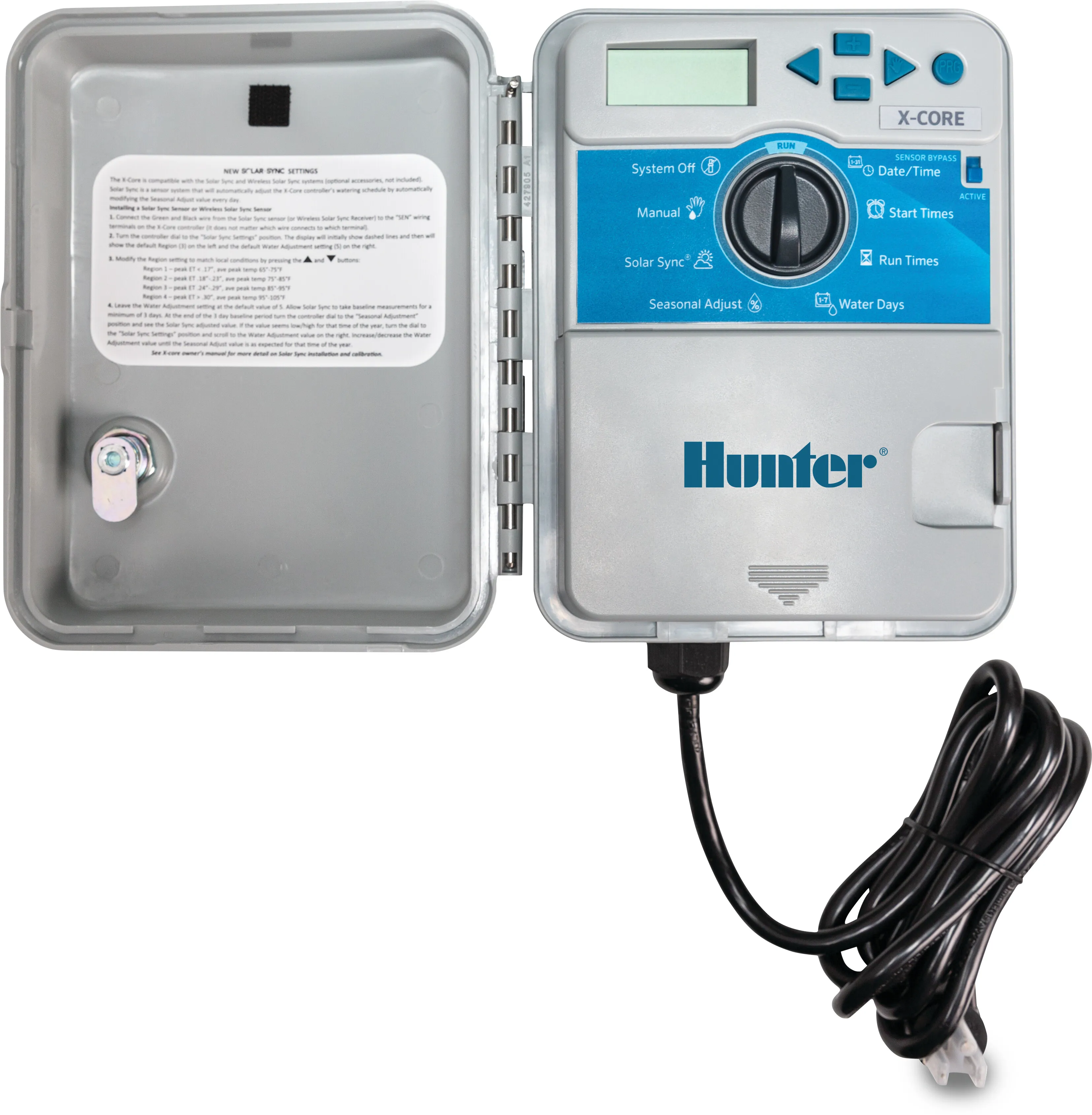 Hunter Bevattningsautomat 24VAC type X-CORE 401-E Outdoor 4 stationer