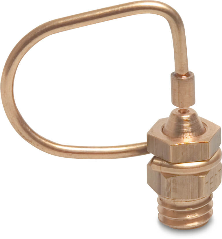 Mist nozzle brass 3/8WW male thread 1,00 mm 360° type K10