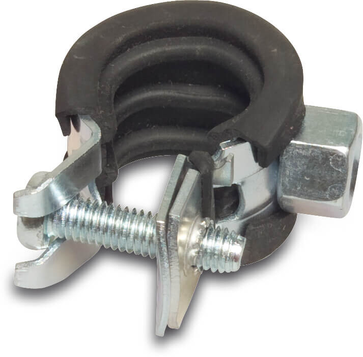Pipe bracket steel galvanised 12-14 mm