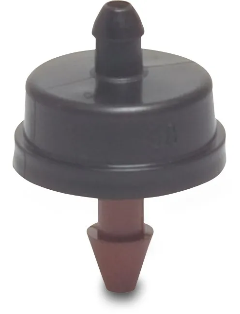 Netafim Tropfer PP Einsteck x Schlauchtülle 0,5 - 1,5bar 2ltr/h Schwarz/Rot type Woodpecker