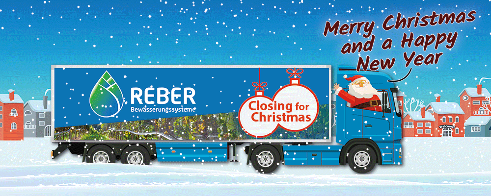Reber wünscht schöne Feiertage und einen guten Start ins neue Jahr!