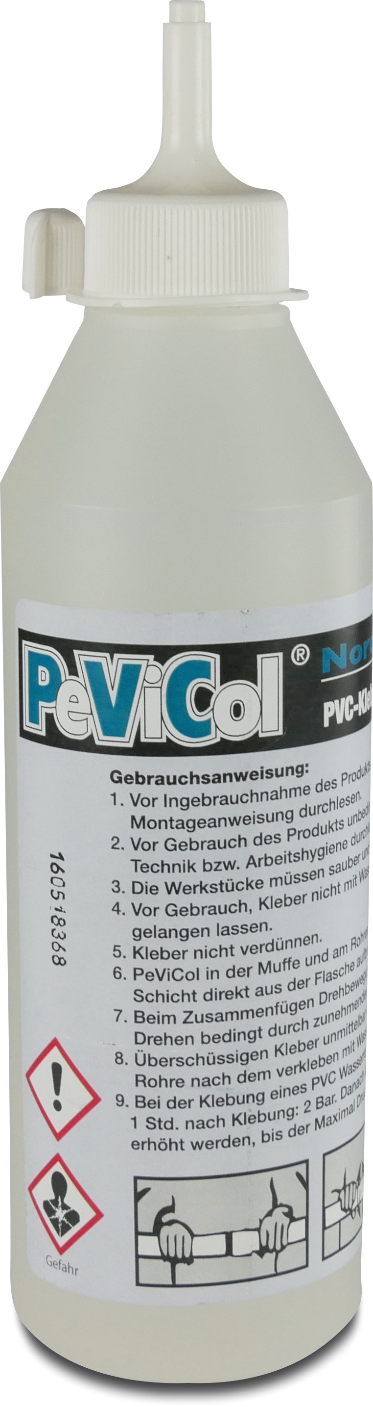 PVC glue 570g tube type PeViCol