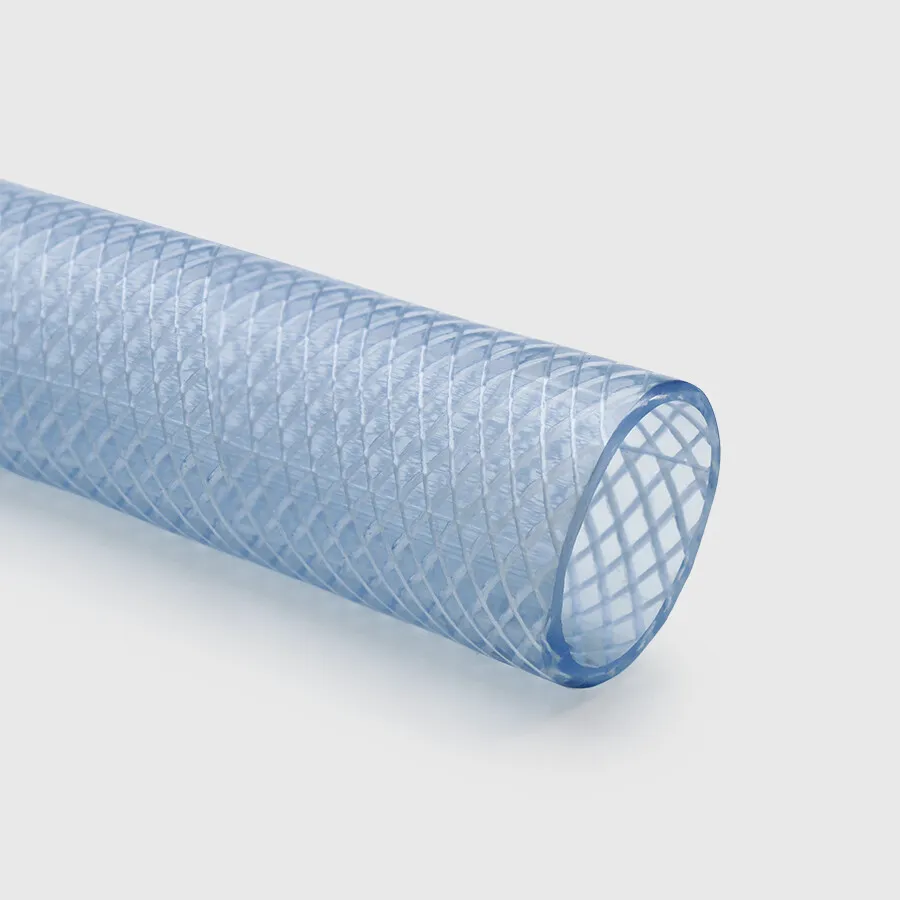 Braided hose PVC 10 mm x 16 mm x 3,0 mm 17bar transparent 50m
