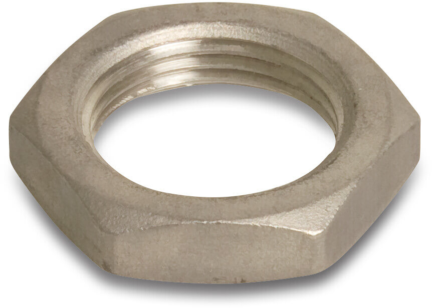 Profec Nr. 312 Nut stainless steel 316 1 1/2" female thread 16bar