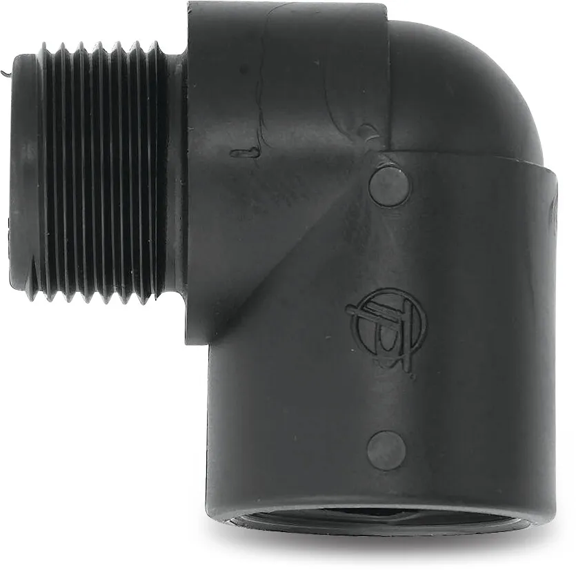 Tavlit Elbow 90° PP 1/2" male thread x female thread 16bar