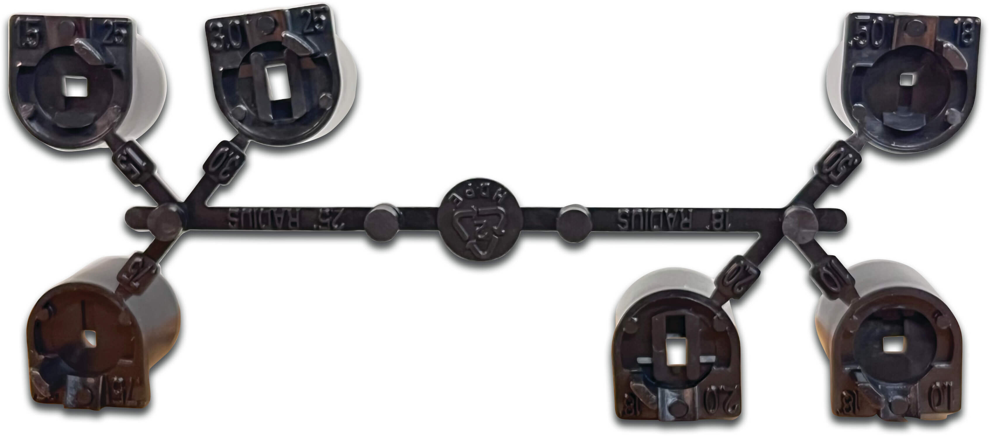 Hunter Nozzle set 4.5bar black type I-20 short range 466100