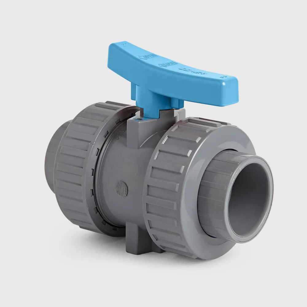 Comer Ball valve double union ABS imperial glue socket BVD13 EPDM