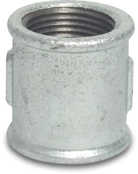 Profec Nr. 270 Socket cast iron galvanised 1/8" female thread 25bar DVGW