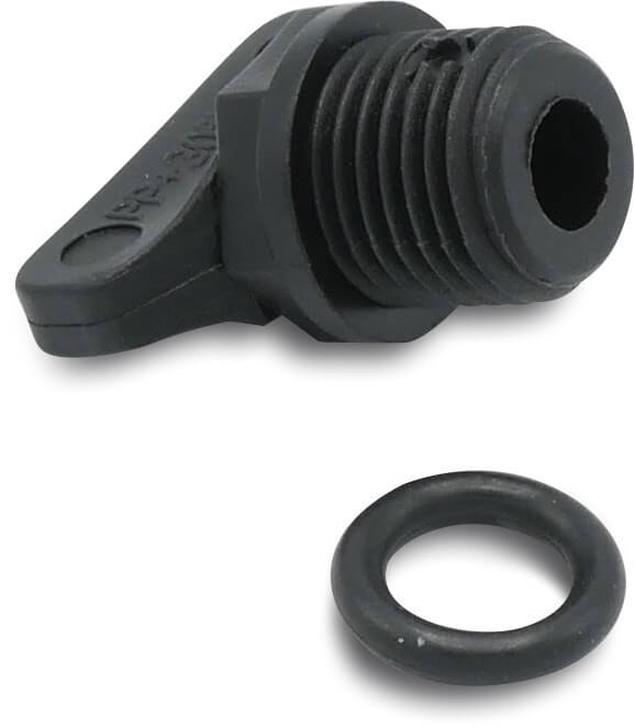 Drain plug with O-ring for SC/SCB/SB pump