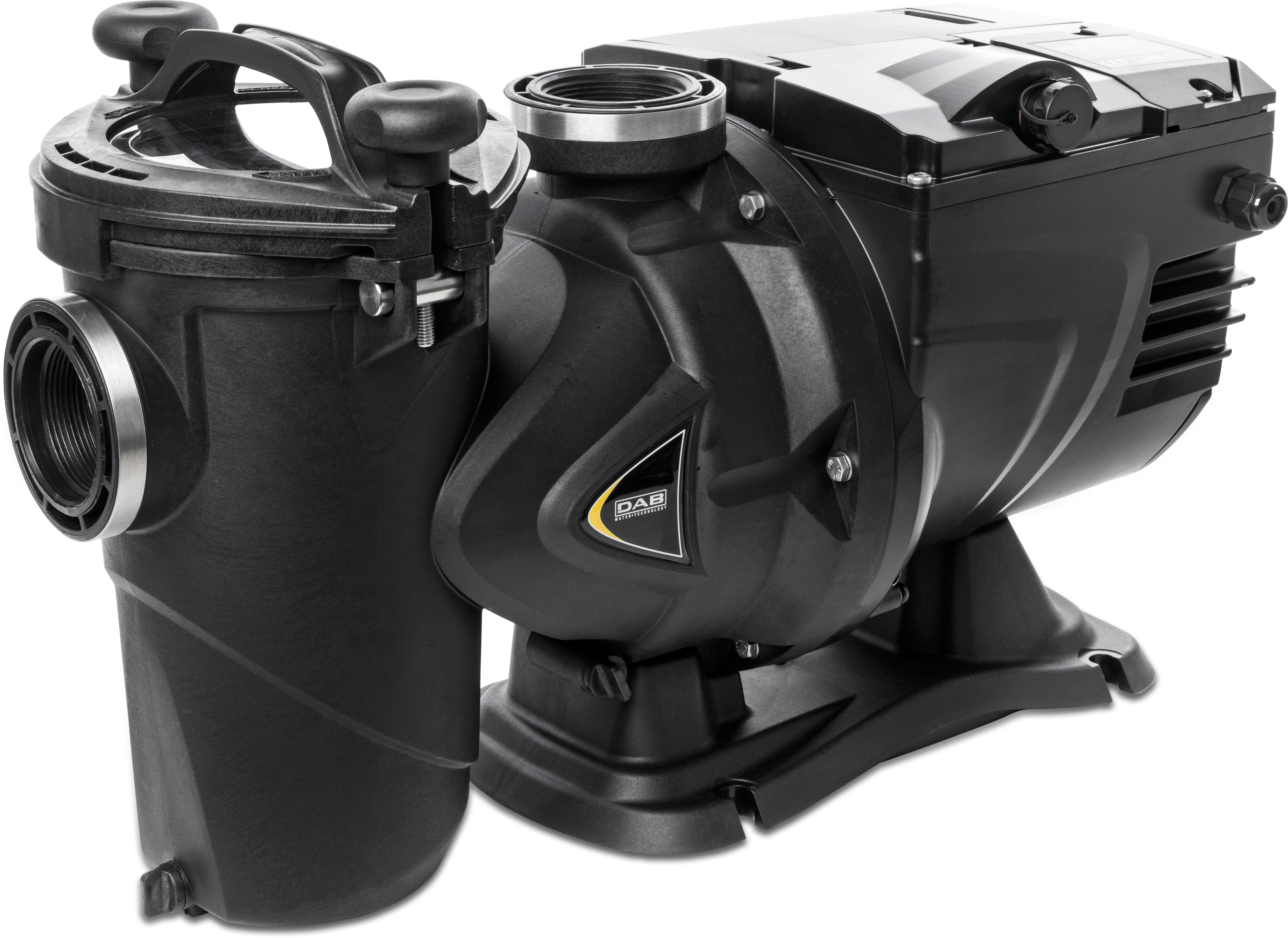 DAB Schwimmbadpumpe 2" Innengewinde 3,3A 230VAC Schwarz Typ EUROSWIM 50MIE2