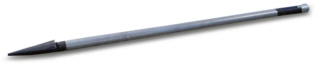 Ramfilter steel 1 1/4" female thread 1,3m type with external gauze SS