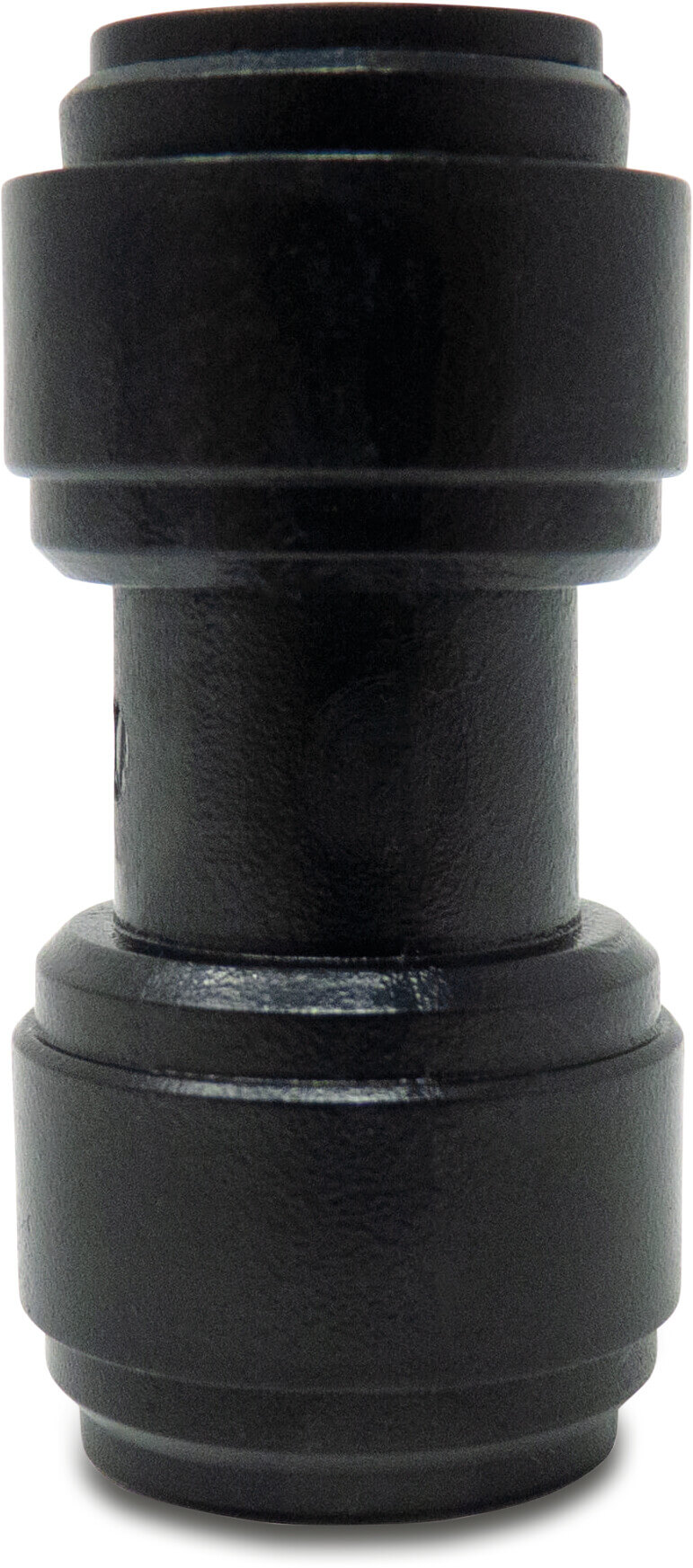 Verbinder POM 4 mm Einsteck 20bar Schwarz WRAS type Aquaspeed