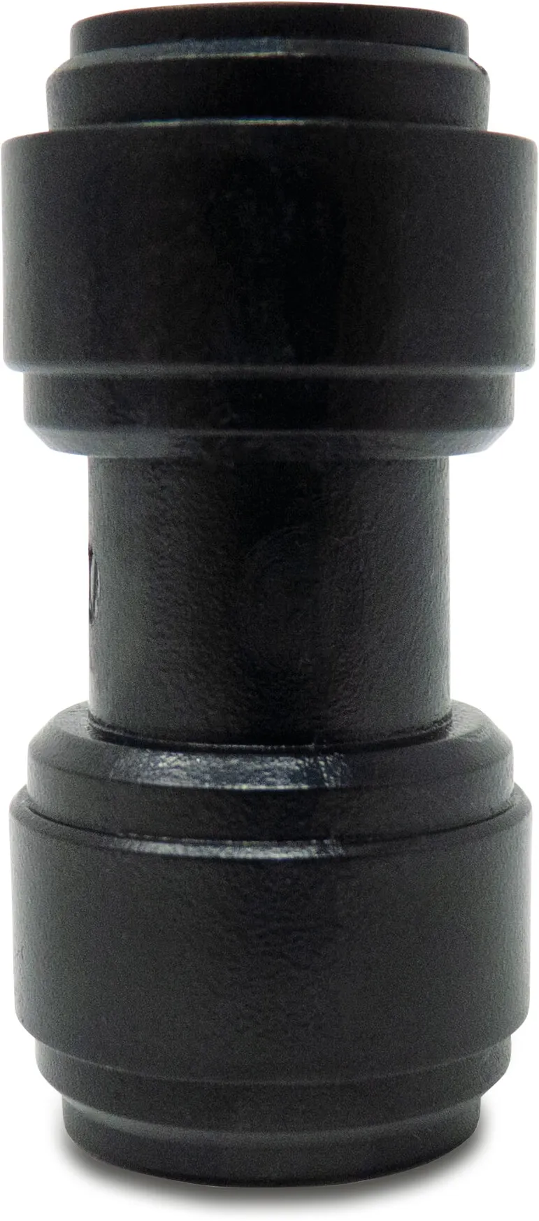Aansluitstuk POM 4 mm insteek 20bar zwart WRAS type Aquaspeed