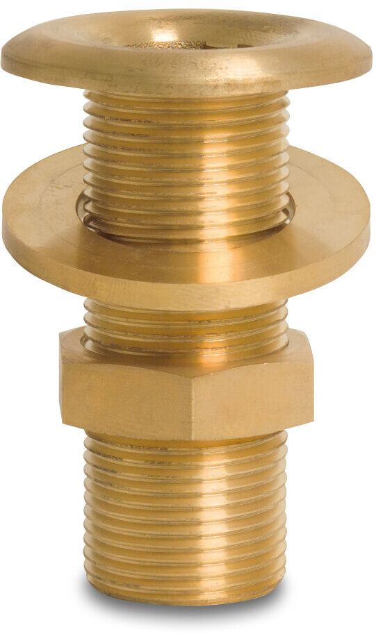 Profec Nr. 1121 Tank connector brass 1" male thread 40bar