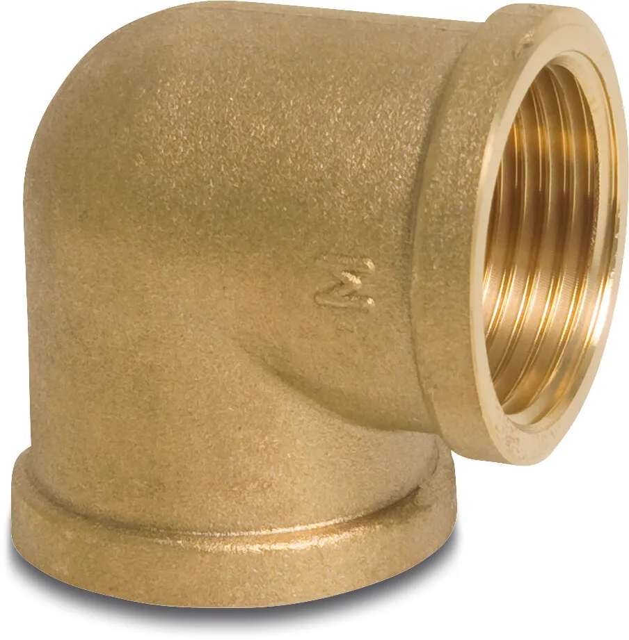 Profec Nr. 90 Elbow 90° brass 1" female thread 30bar