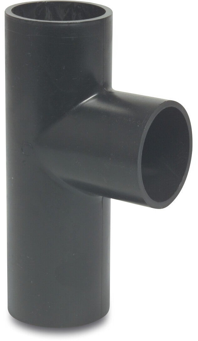T-piece 88° PE80 40 mm welding spigot SDR26 4bar black