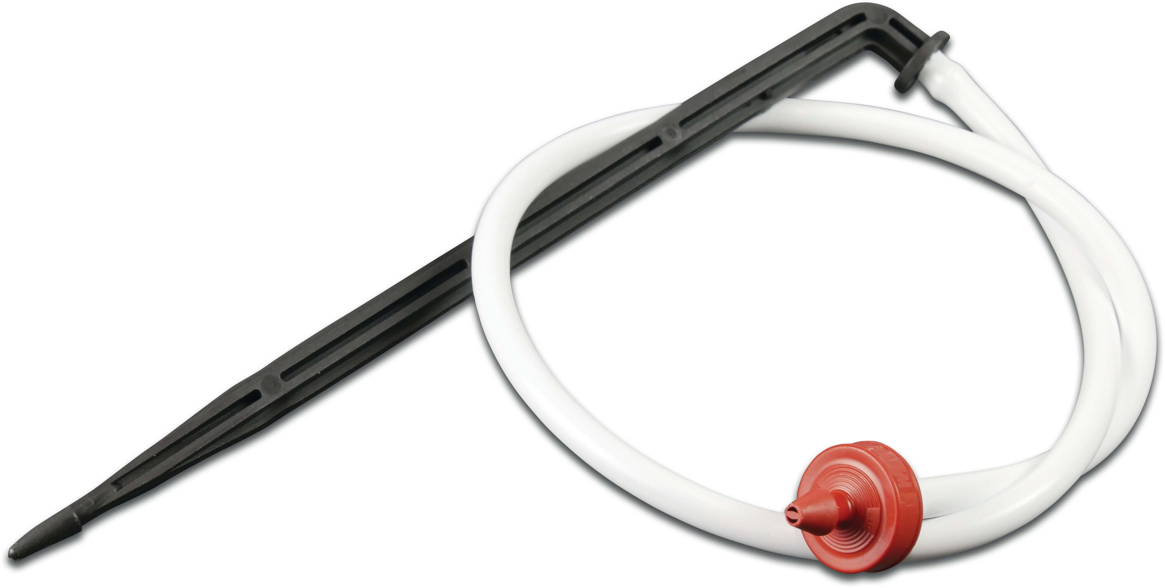 Netafim Tropfer set including stake PE 2ltr/h 40cm Weiß Typ PCJ CNL