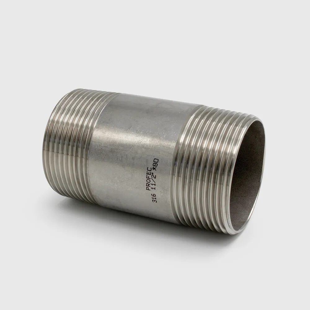 Profec Nr. 23 Pipe nipple stainless steel 316 3/4" male thread 16bar 60 mm