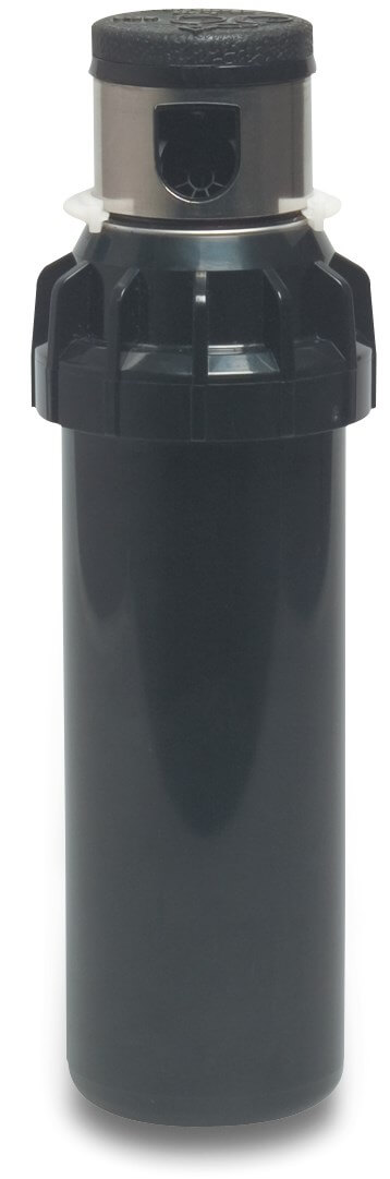Hunter Pop-up sproeier kunststof 3/4" binnendraad 50°-360° zwart type I-20-04-SS Ultra riser stainless steel