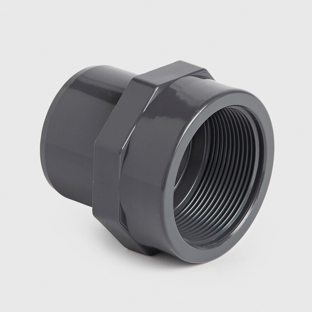 Comer Female threaded adaptor PVC-U 3" imperial glue spigot x female thread