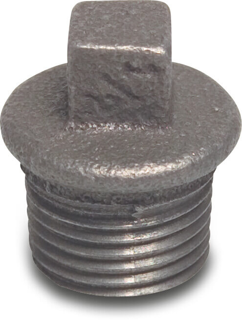 Profec Nr. 290 Plug cast iron black 1/2" male thread 25bar DVGW