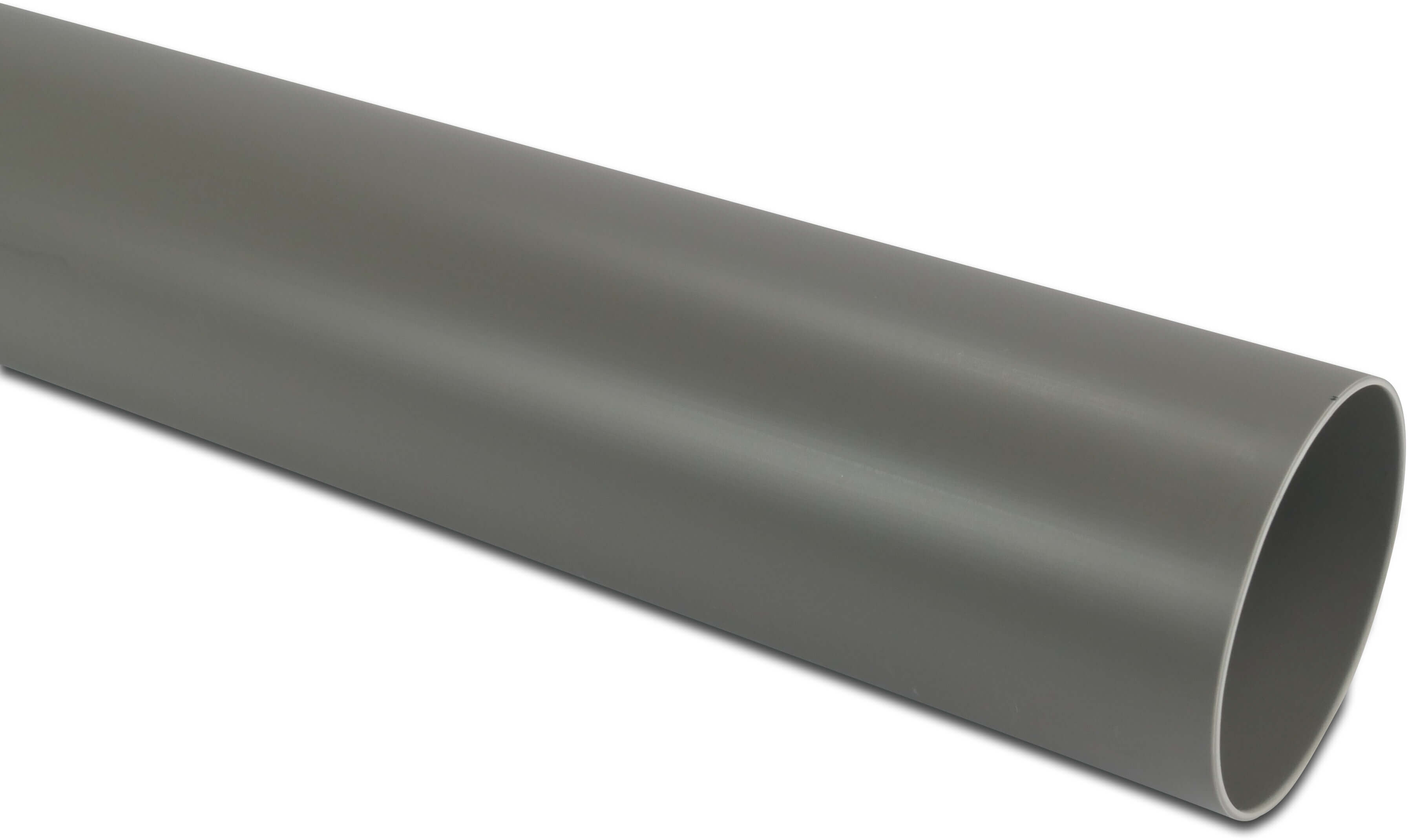 Drænrør PVC 315 mm x 4,8 mm glat sort 5m