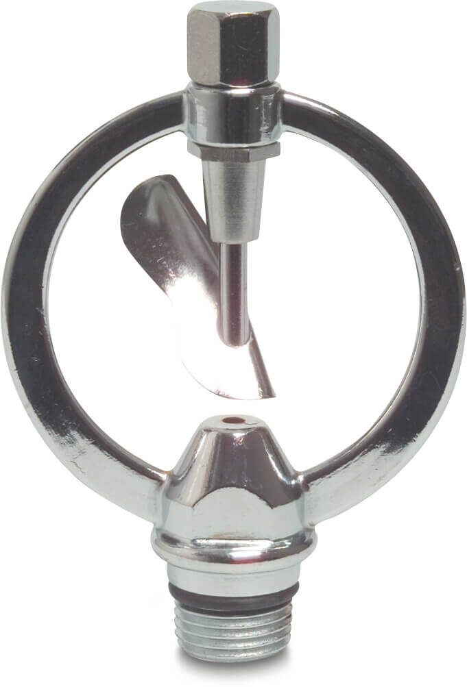 Arroseur circulaire acier 1/2" filetage mâle 3,5 mm type VYR 59