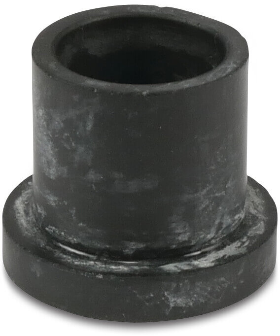 Rubber grommet rubber 22,5 mm x 17 mm tape black