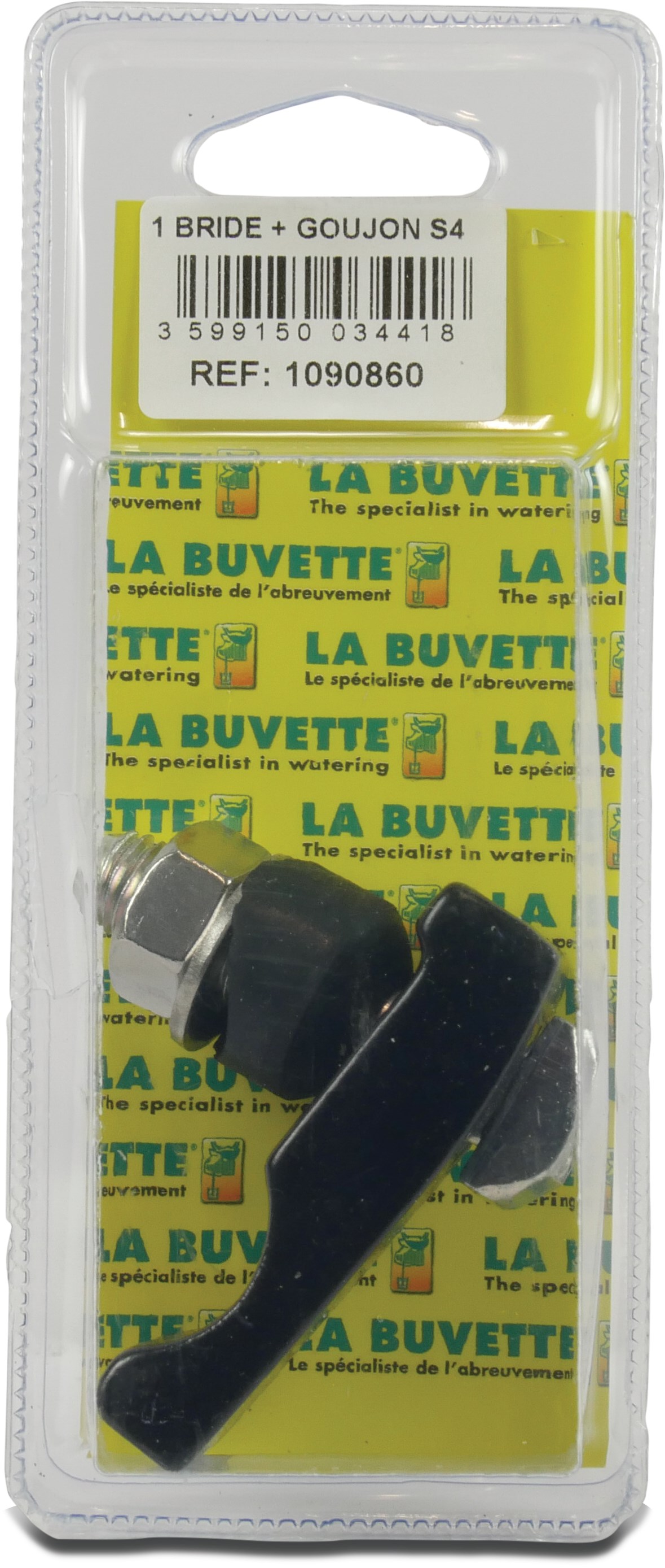 La Buvette Clamp + bolt S 4 blister pack