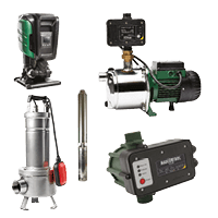 Pumps, pressure tanks & accessories