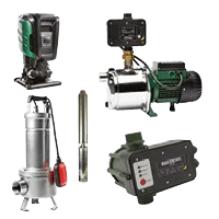 Pumps, pressure tanks & accessories