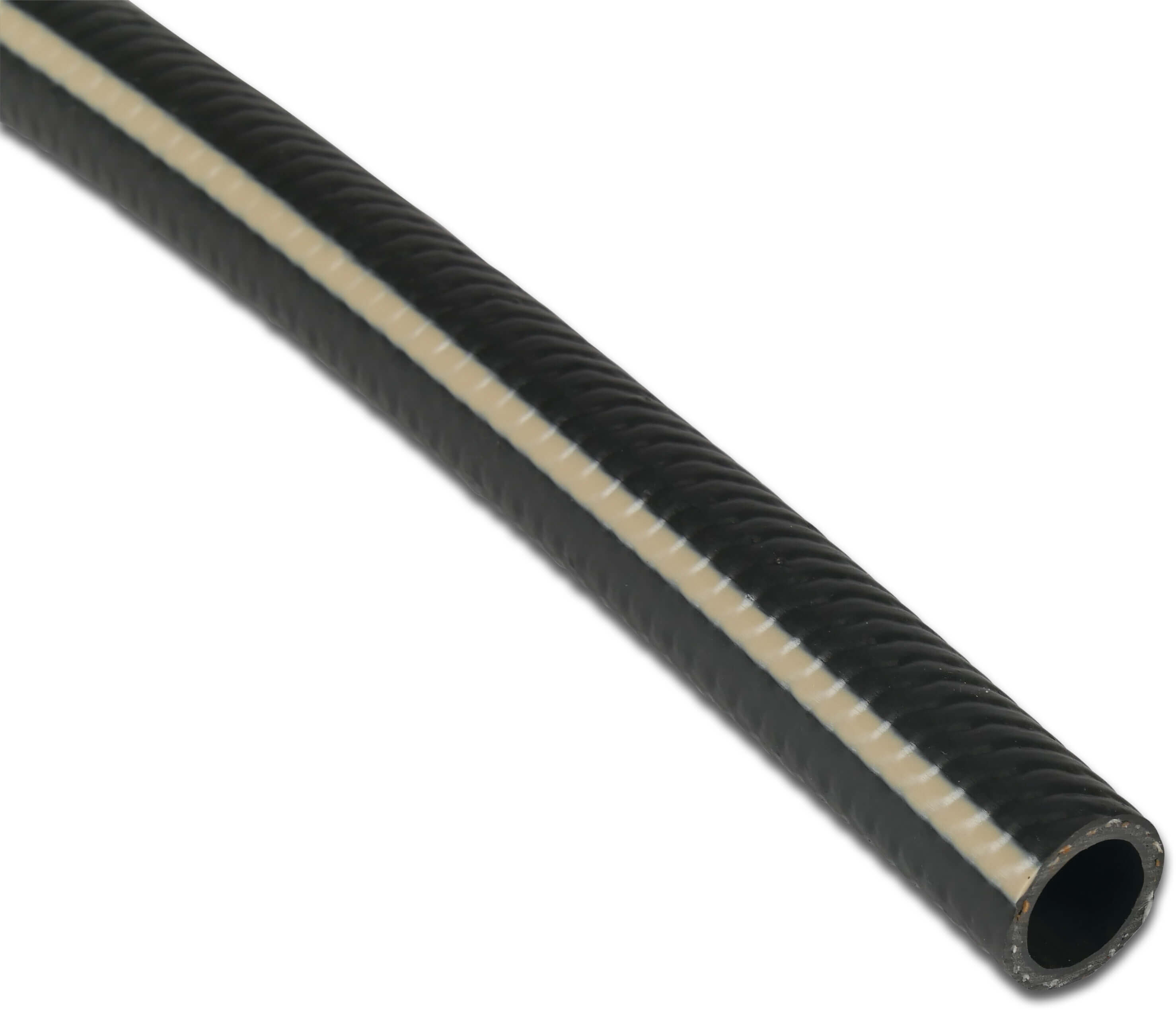 Profec Slange PVC 12,5 mm 8bar sort/brun 25m type Reci-Flex 98% genanvendt