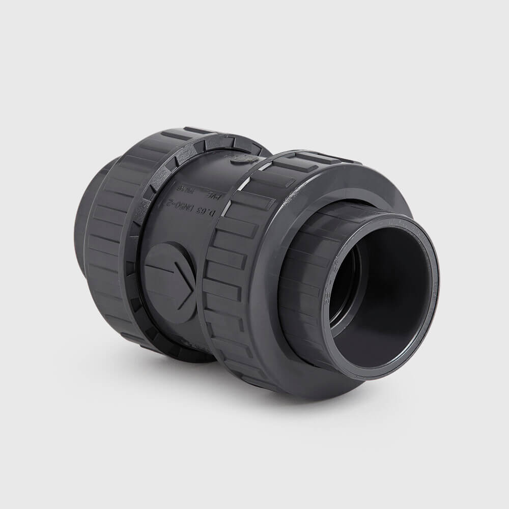 Comer Terugslagklep veerbelast PVC-U 1/2" imperial lijmmof
