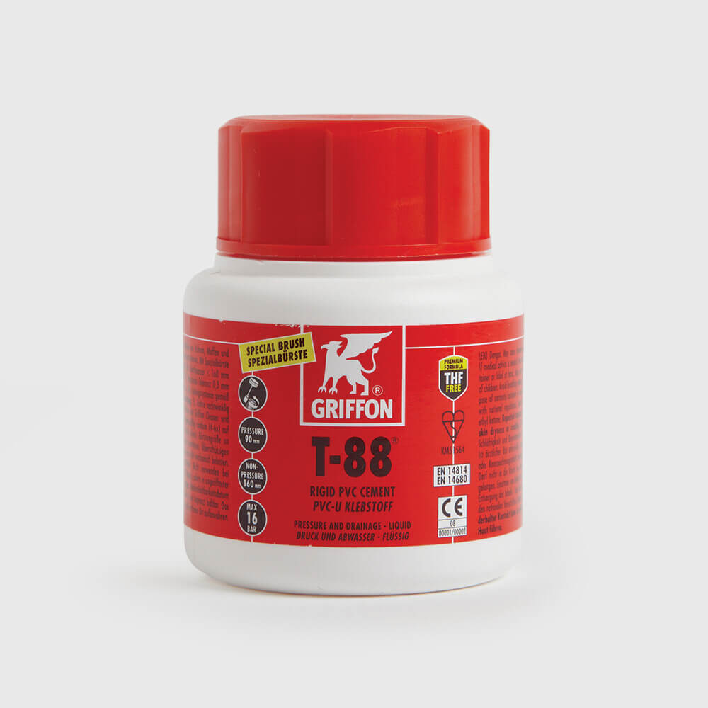 Griffon Kleber 0,1ltr mit Pinsel KIWA Typ T-88 label EN/DE