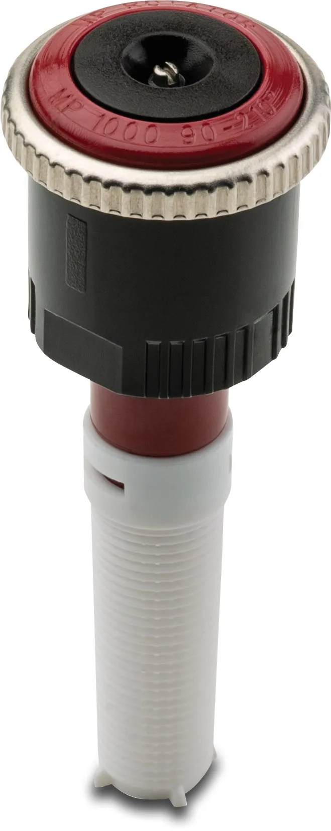 Hunter Rotator plastik indvendig gevind 90°-210° sort/mørkerød type MP1000-90