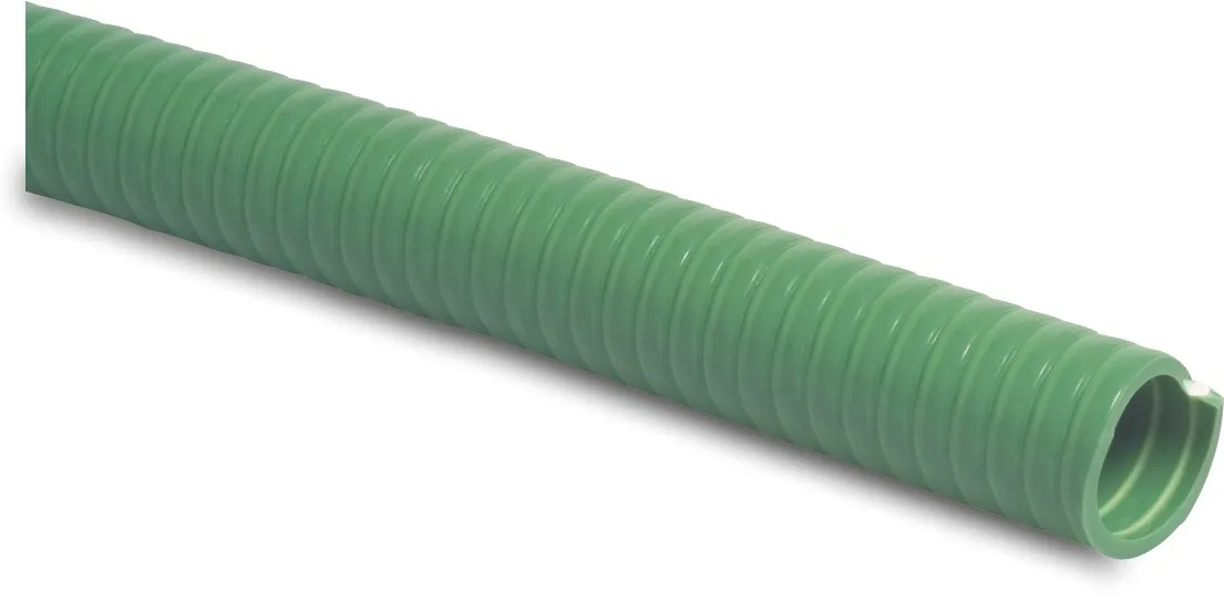 Profec Spiral suction hose PVC 25 mm 6bar 0.7bar green 30m type Medium Duty
