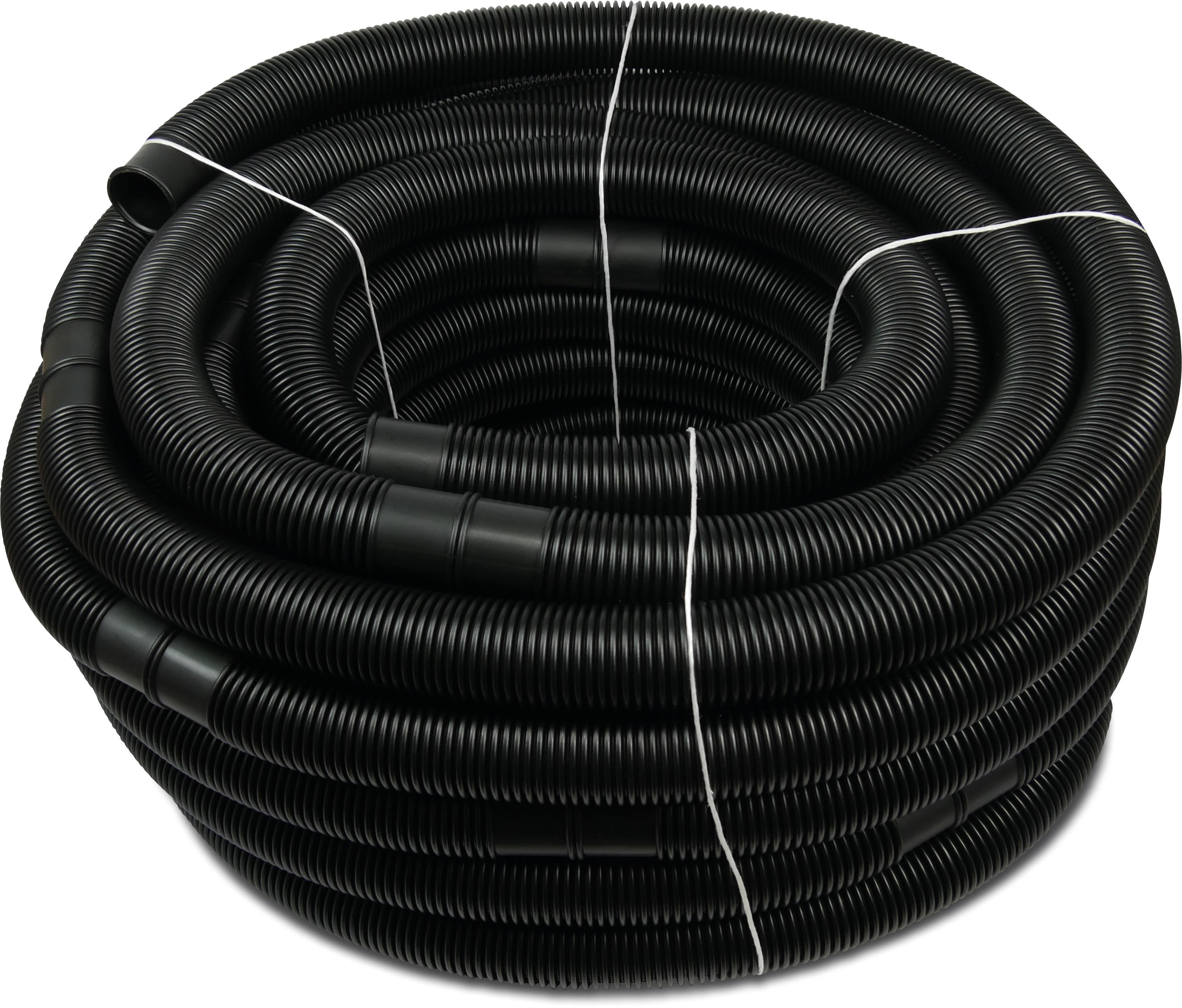 Pool hose PE-LD 38 mm 1,5bar black 10m cuffs 0.5m type Filtration