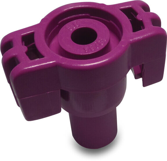 NaanDan Plastic main nozzle 5,0mm purple type 5035