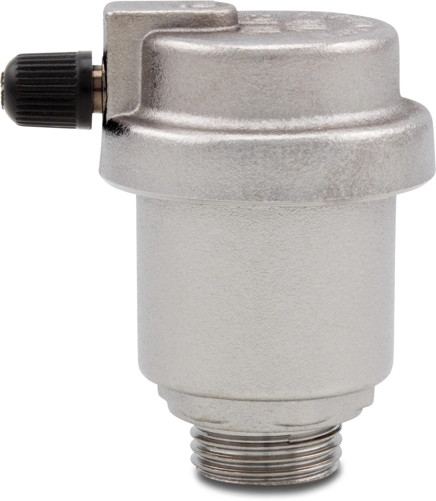 Itap Grille d’aération laiton nickelé 1/2" filetage mâle 10bar type 363 raccordement radial - côté sortie