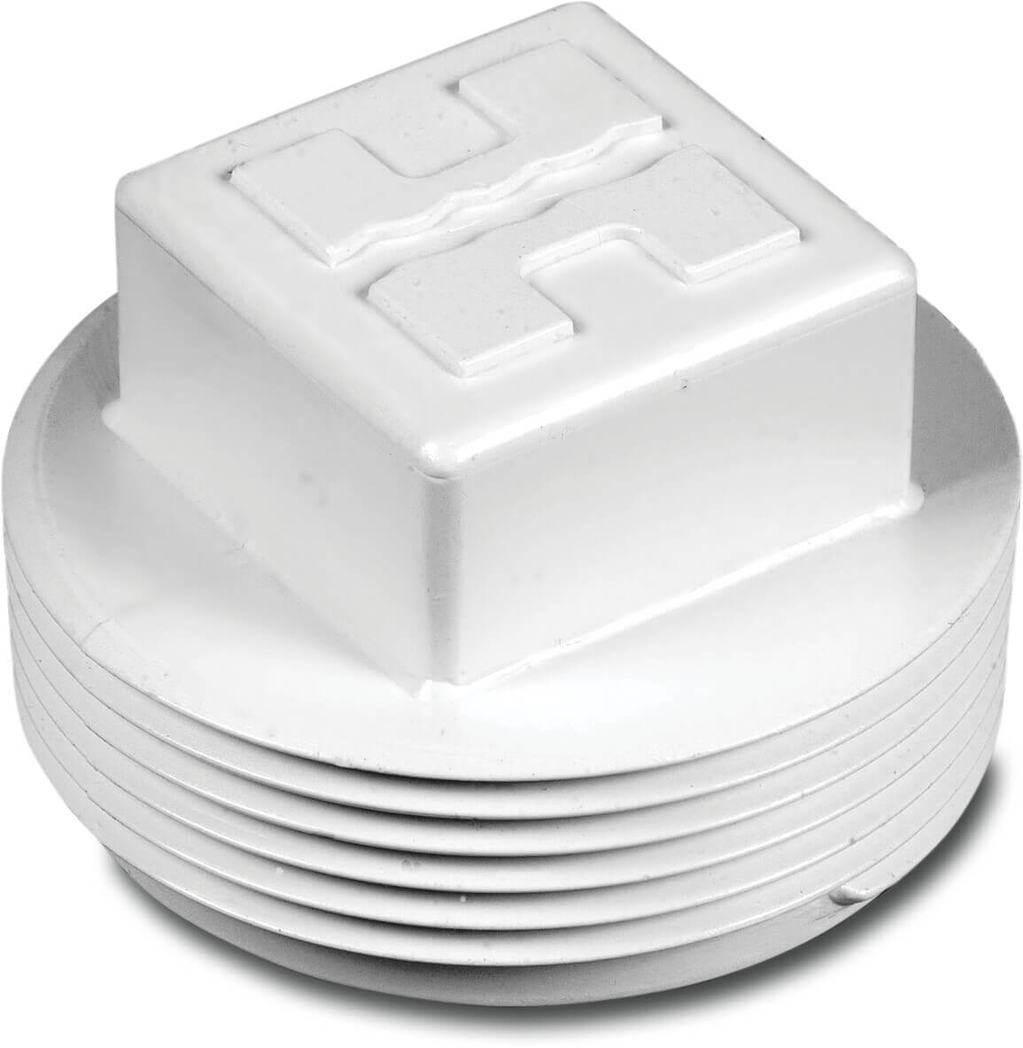 Hayward Plug with O-ring 1 1/2" male thread white type MIP square-head