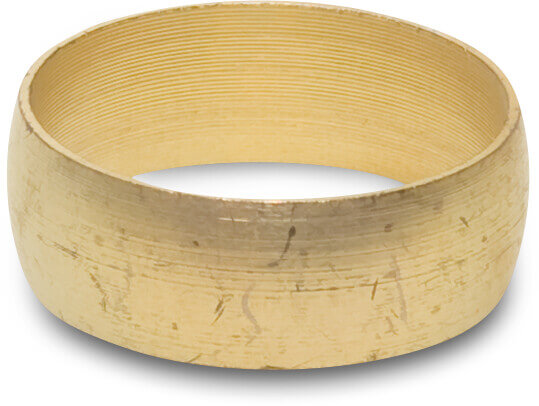 Bonfix Compression ring brass 10 mm KIWA/GASTEC