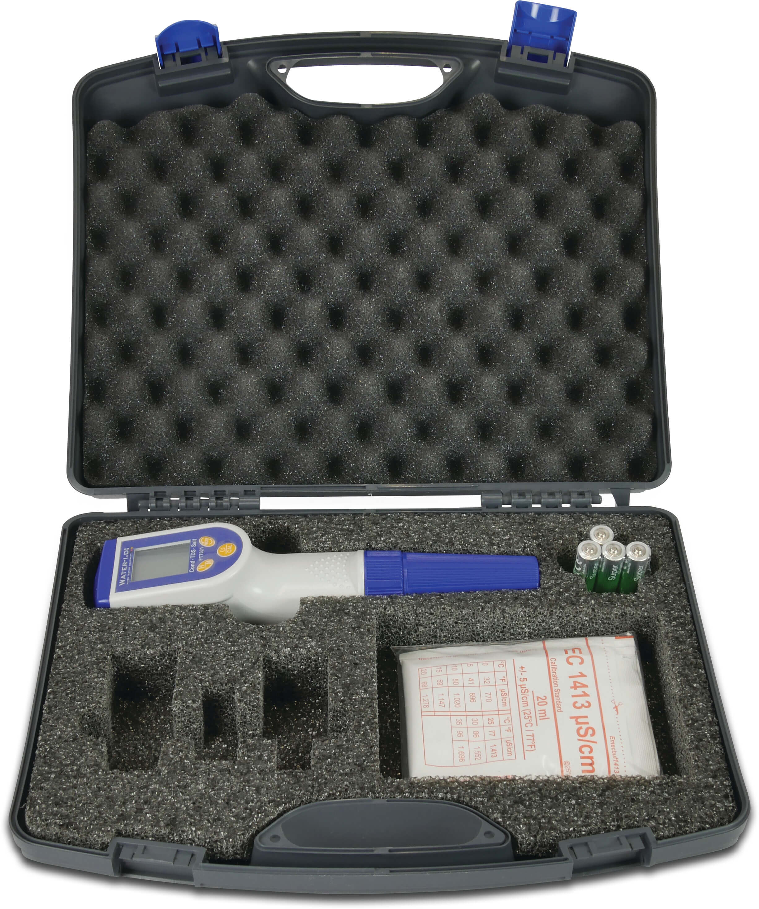 Elektronisches Messgerät EC/TDS/Salz/Temp