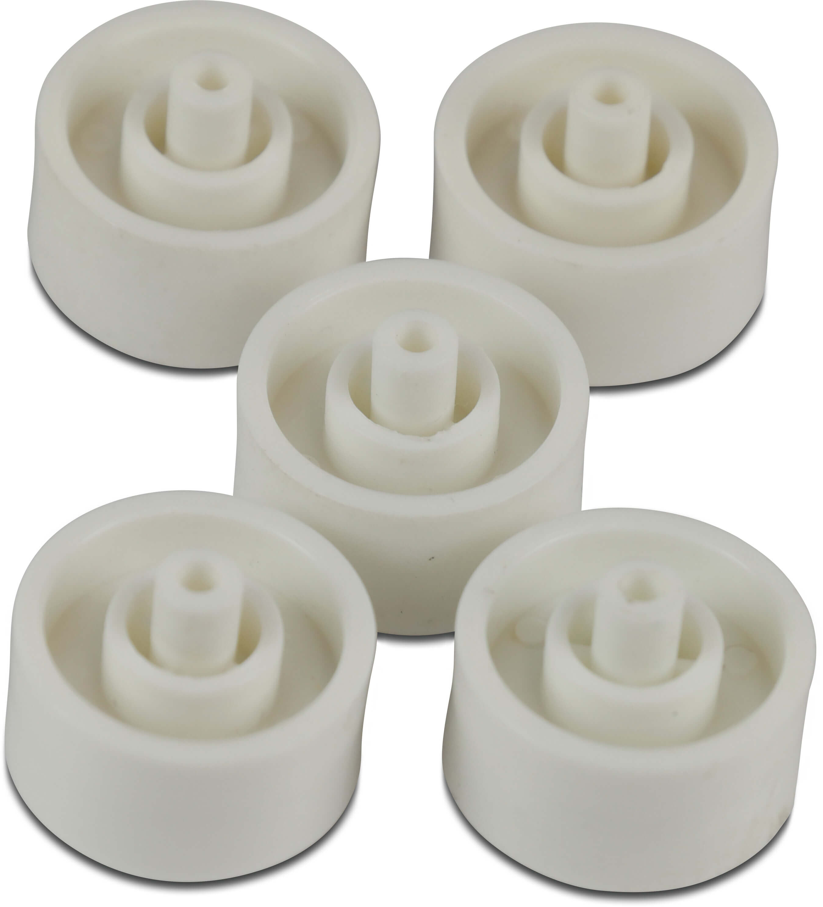 Set of wheels vacuum head (5 pcs) type Catfish, Max, Max CG